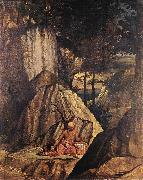LOTTO, Lorenzo Penitent St Jerome sg oil painting